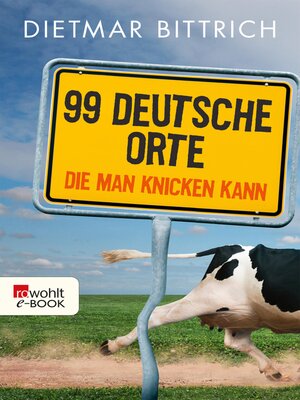 cover image of 99 deutsche Orte, die man knicken kann